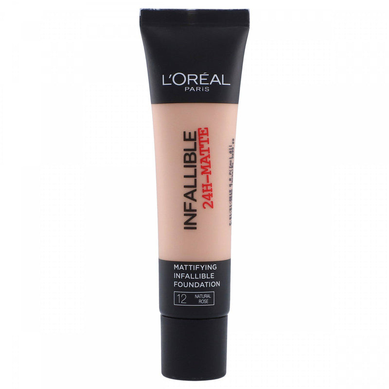 LOreal Paris Infallible 24h-matte 12 natural rose 35ml - HKarim Buksh