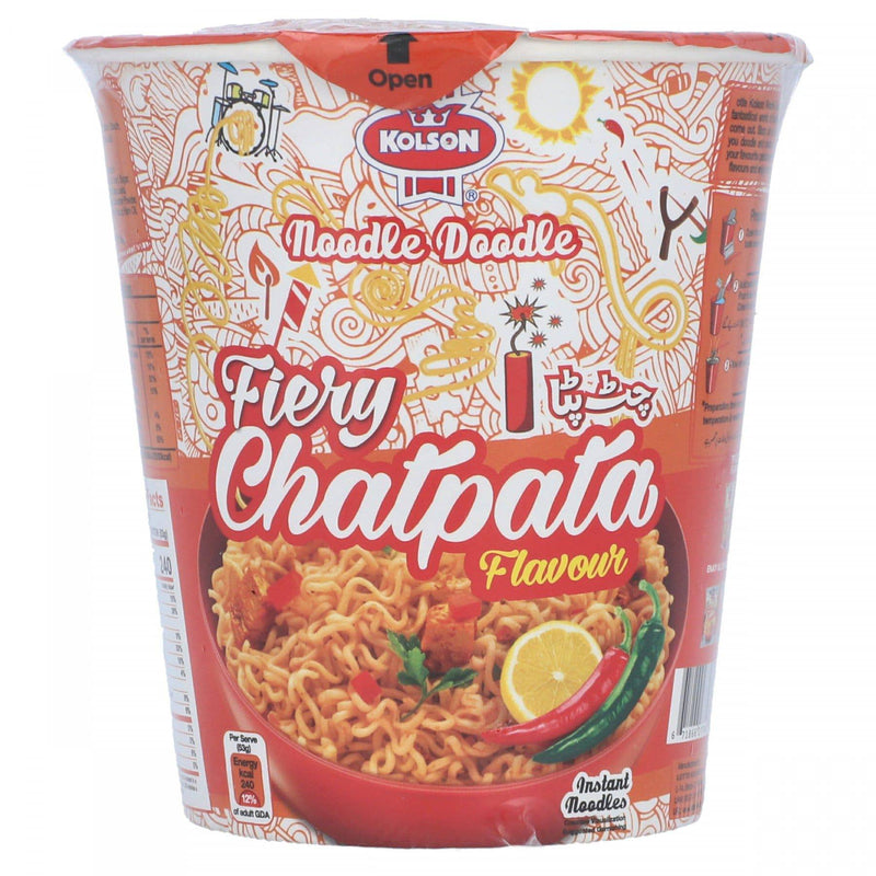 Kolson Fiery Chatpata Flavor Instant Noodles - HKarim Buksh