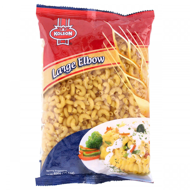 Kolson Large Elbow Macaroni 400g - HKarim Buksh