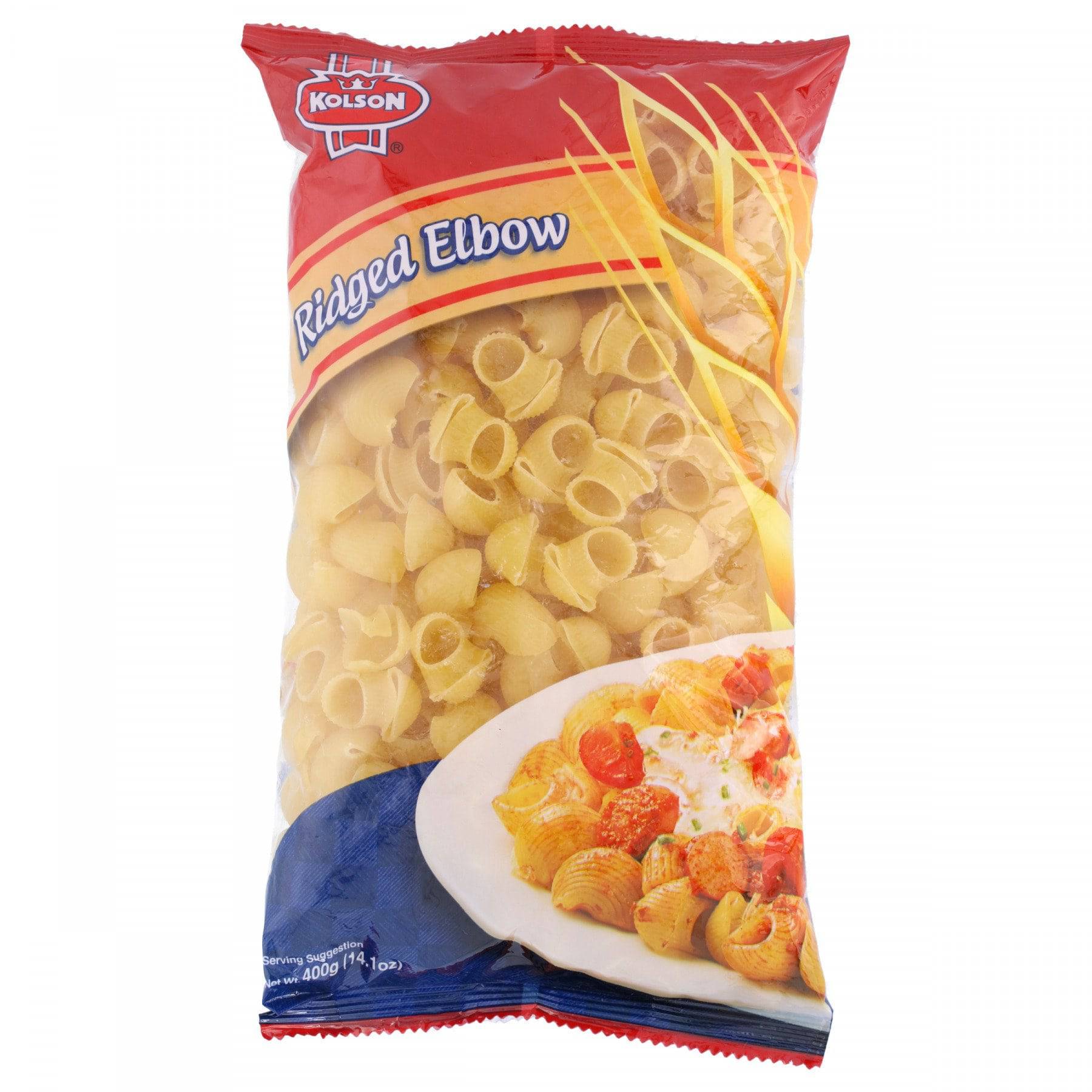 Kolsons Ridged Elbow 400g – HKarim Buksh