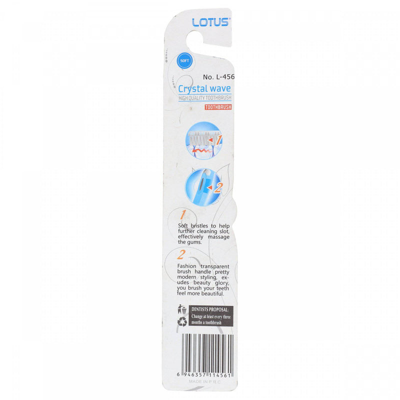 Lotus Toothbrush Crystal Wave Soft - HKarim Buksh