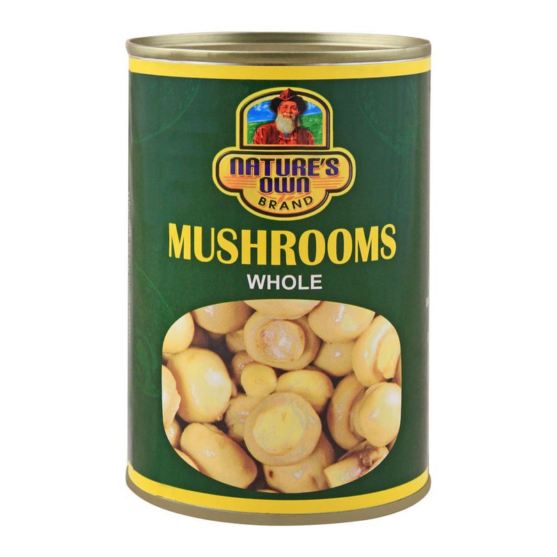 Nature's Own Mushrooms Whole 400g - HKarim Buksh