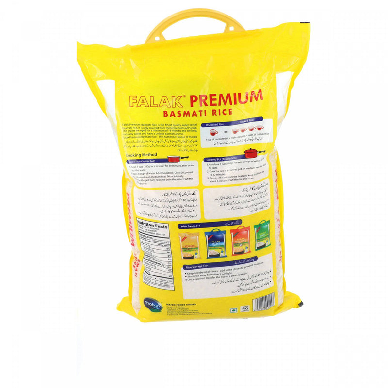 Falak Premium Basmati Rice 5kg - HKarim Buksh