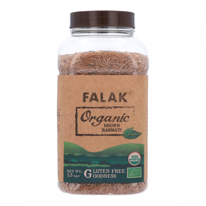 Falak Brown (Organic) Rice 1.5 Kg - HKarim Buksh