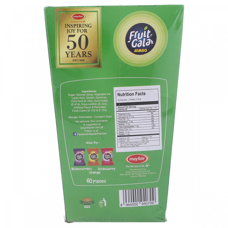May Fair Fruit Gala Jumbo Green Apple 60 Pieces - HKarim Buksh