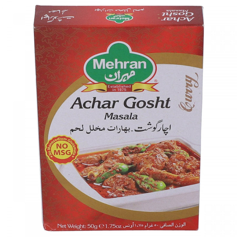 Mehran Achar Gosht Masala 50g - HKarim Buksh