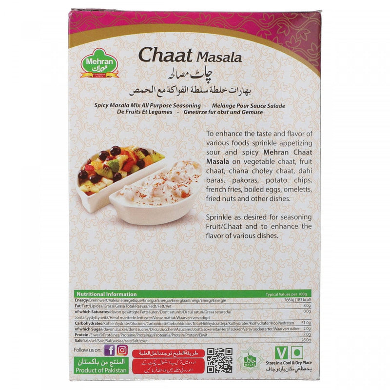 Mehran Chaat Masala 100g - HKarim Buksh