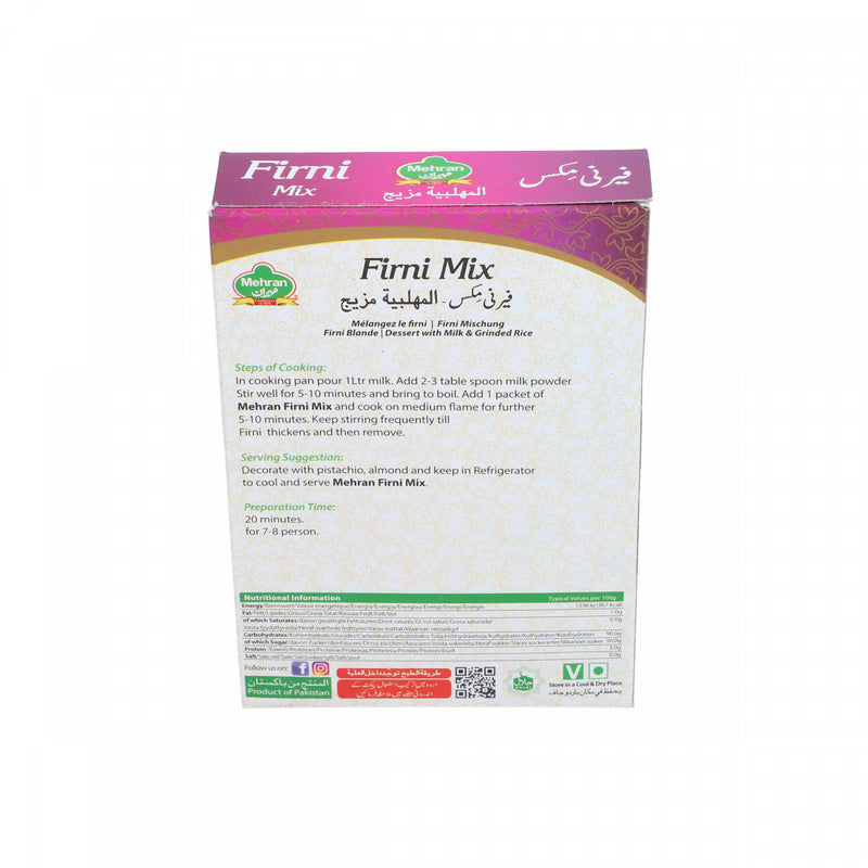 Mehran Firni Mix 155g - HKarim Buksh
