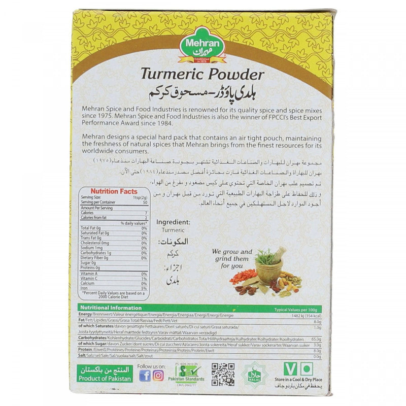 Mehran Turmeric Powder 100g - HKarim Buksh