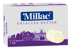 Millac Unsalted Butter - 1 Kg - HKarim Buksh