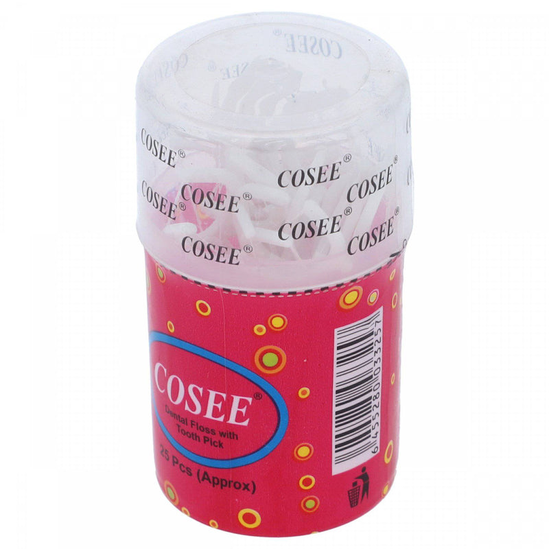 Cosee Dental Floss with Tooth Pick 25 Pcs - HKarim Buksh