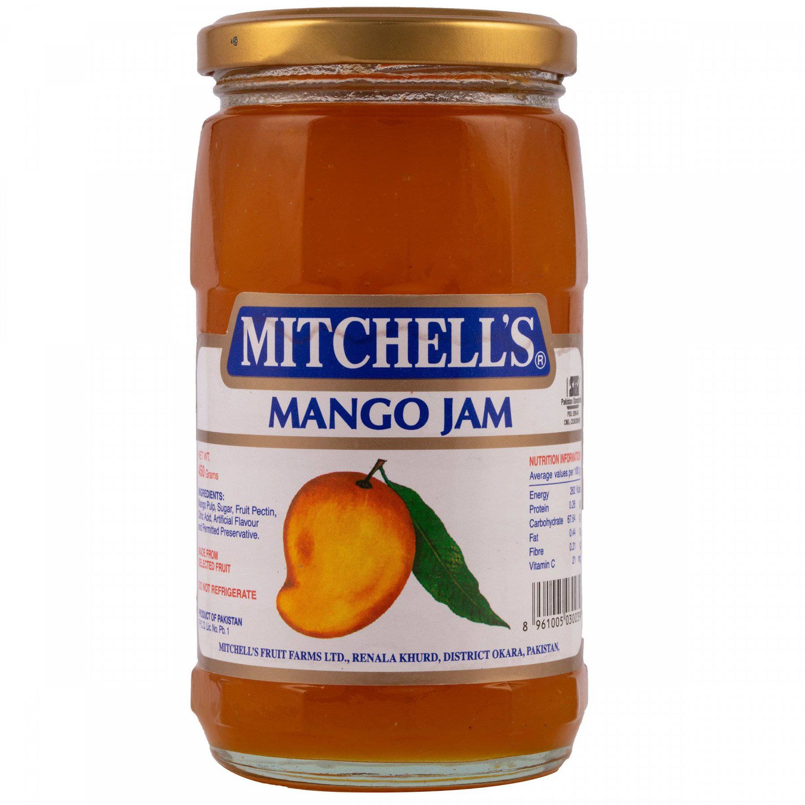 Mitchells Mango Jam 450g – HKarim Buksh
