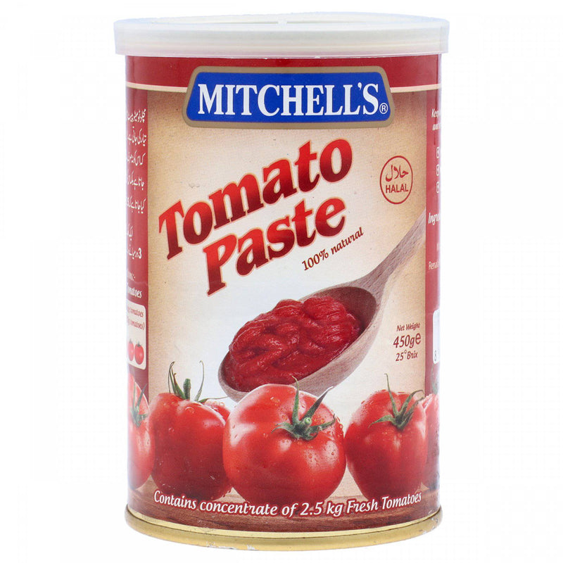 Mitchells Tomato Paste 450g Tin - HKarim Buksh