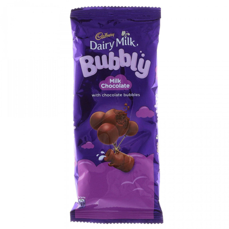 Cadbury Daitry Milk Bubbly Milk Chocolate 87g - HKarim Buksh