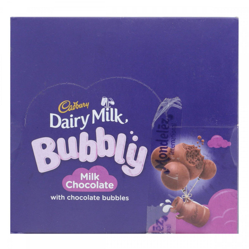 Cadbury Dairy Milk Bubbly Milk Chocolate 20gX24 - HKarim Buksh