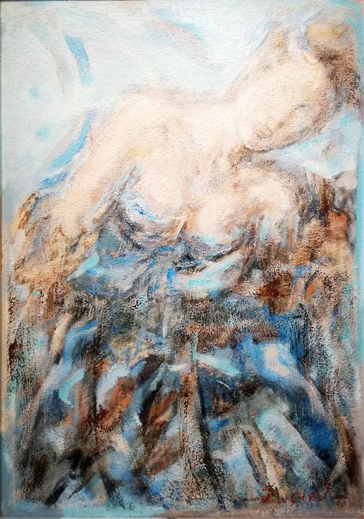 Blue Ballet Dancer - HKarim Buksh