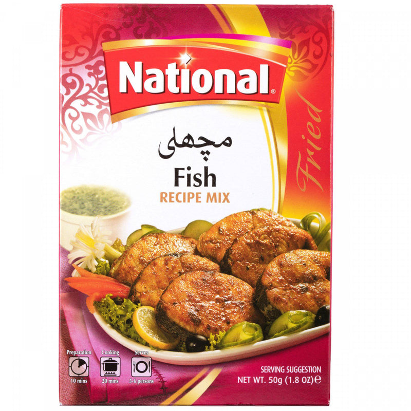 National Fish Recipe Mix 50g - HKarim Buksh