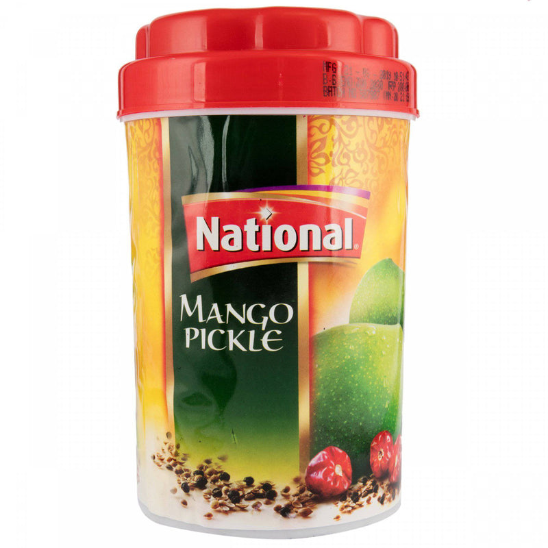 National Mango Pickle 1Kg Plastic Jar - HKarim Buksh