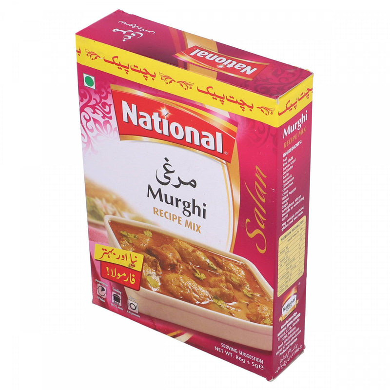 National Murghi Masala Recipe Mix 86g - HKarim Buksh