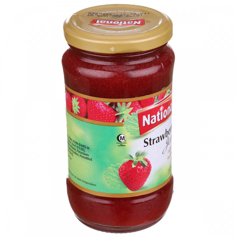 National Strawberry Jam 440g - HKarim Buksh