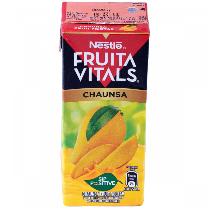 Nestle Fruita Vitals Chaunsa Fruit Nectar 200ml - HKarim Buksh