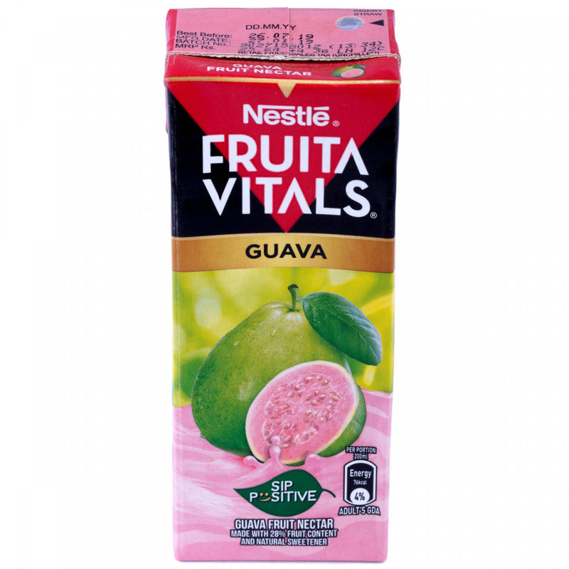 Nestle Fruita Vitals Guava Fruit Nectar 200ml - HKarim Buksh