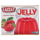 Lazzat Jelly Crystals Strawberry Flavor 85g - HKarim Buksh
