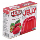 Lazzat Jelly Crystals Strawberry Flavor 85g - HKarim Buksh
