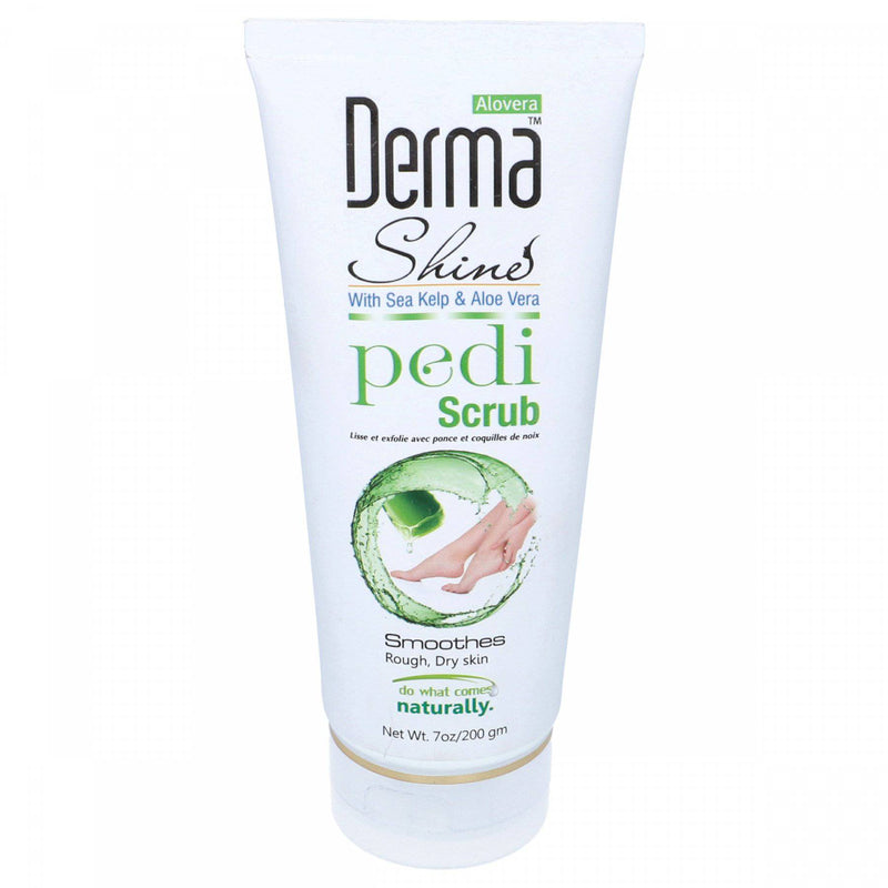 Derma Shine Pedi Scrub with Sea Kelp & Aloe Vera 200g - HKarim Buksh