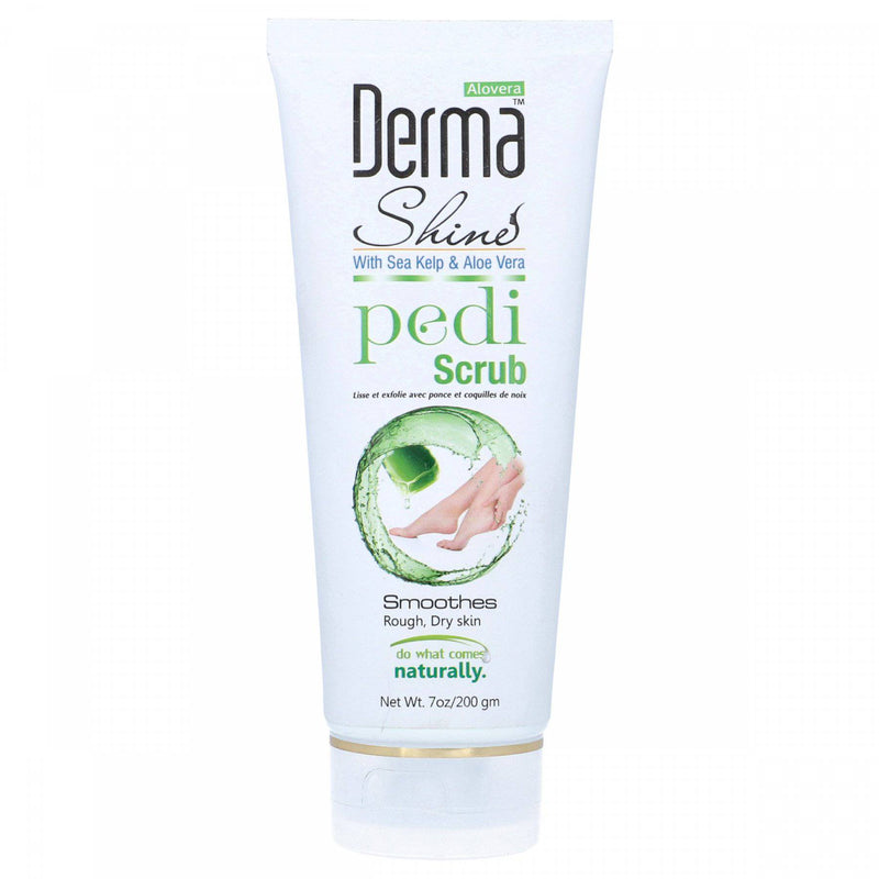Derma Shine Pedi Scrub with Sea Kelp & Aloe Vera 200g - HKarim Buksh