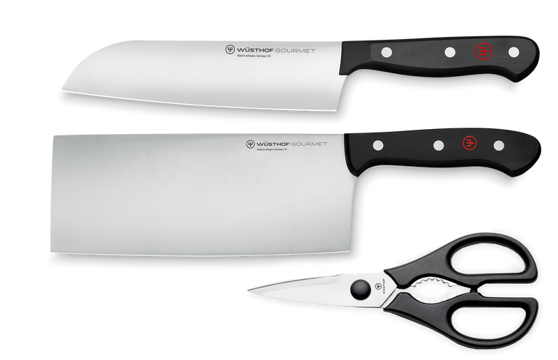 Wüsthof Gourmet 3 pc. Knife Set - HKarim Buksh