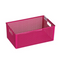 Lock & Lock Fashion Handle Basket Pink