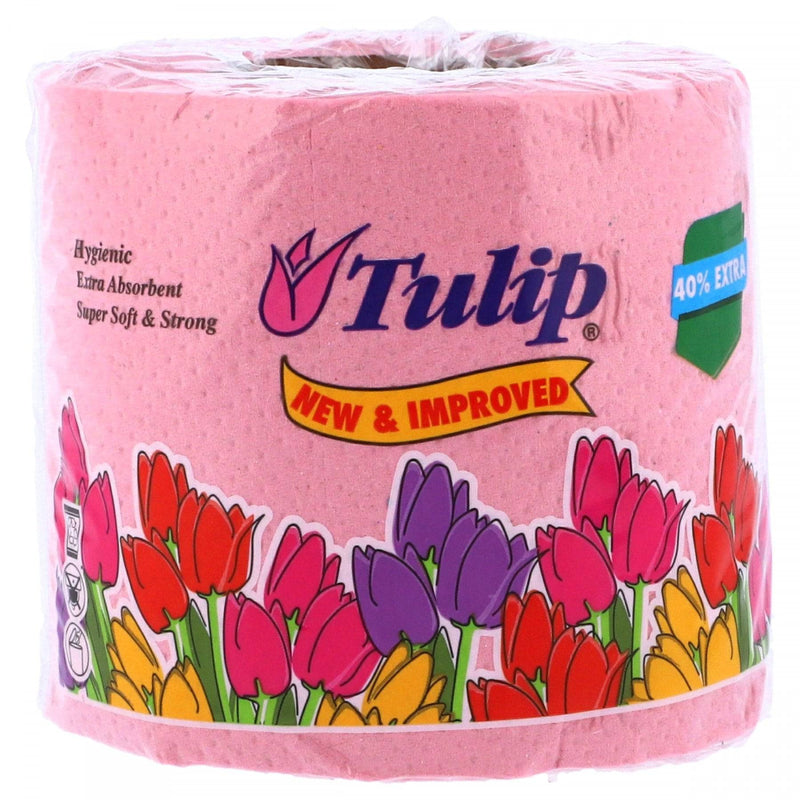 Rose Petal Tulip Bachat Roll Pink - HKarim Buksh