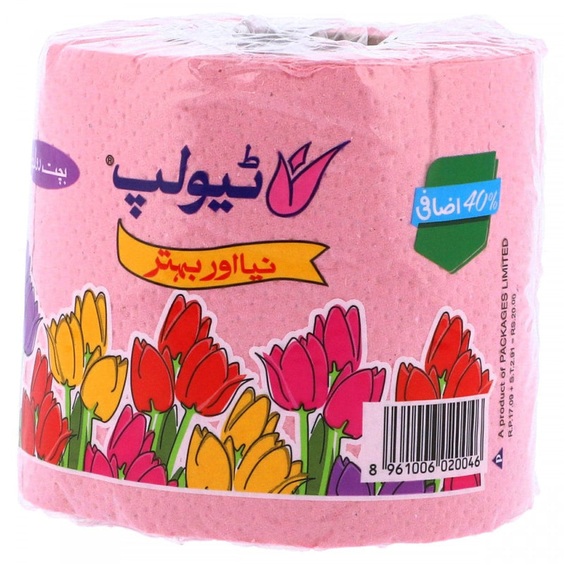 Rose Petal Tulip Bachat Roll Pink - HKarim Buksh
