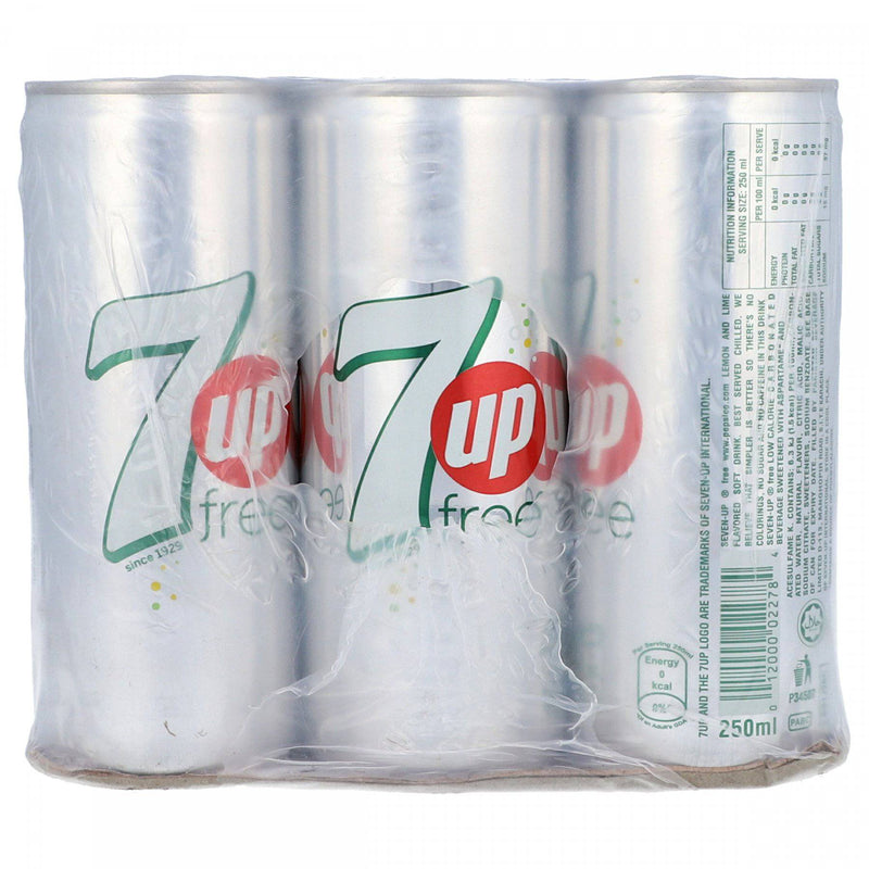 7Up Free (12 x 250ml) Can - HKarim Buksh