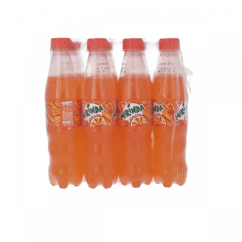 Mirinda Orange Flavor 345ml x 12 - HKarim Buksh