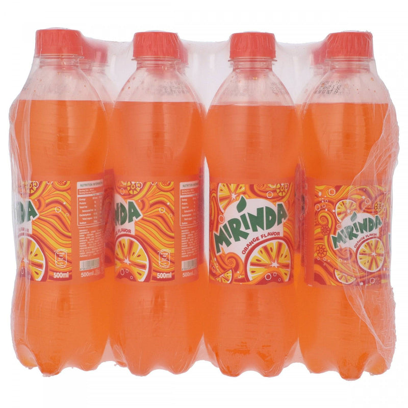 Mirinda Orange Flavor 500ml x 12 - HKarim Buksh