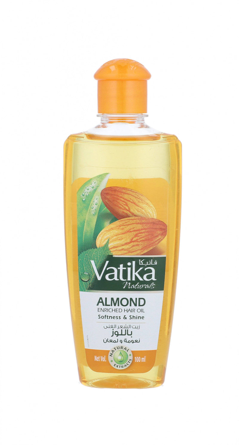Vatika Naturals Almond Enriched Hair Oil 100ml - HKarim Buksh