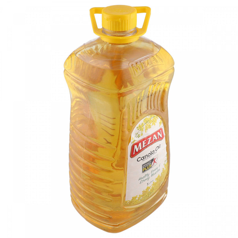 Mezan Canola Oil 5ltr Bottle - HKarim Buksh
