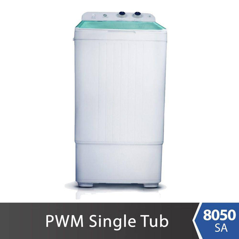 PEL Washing Machine Semi Auto 8050 - Green Lid - HKarim Buksh