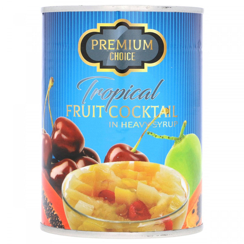 Premium Choice Tropical Fruit Cocktail in Heavy Syrup 565g - HKarim Buksh