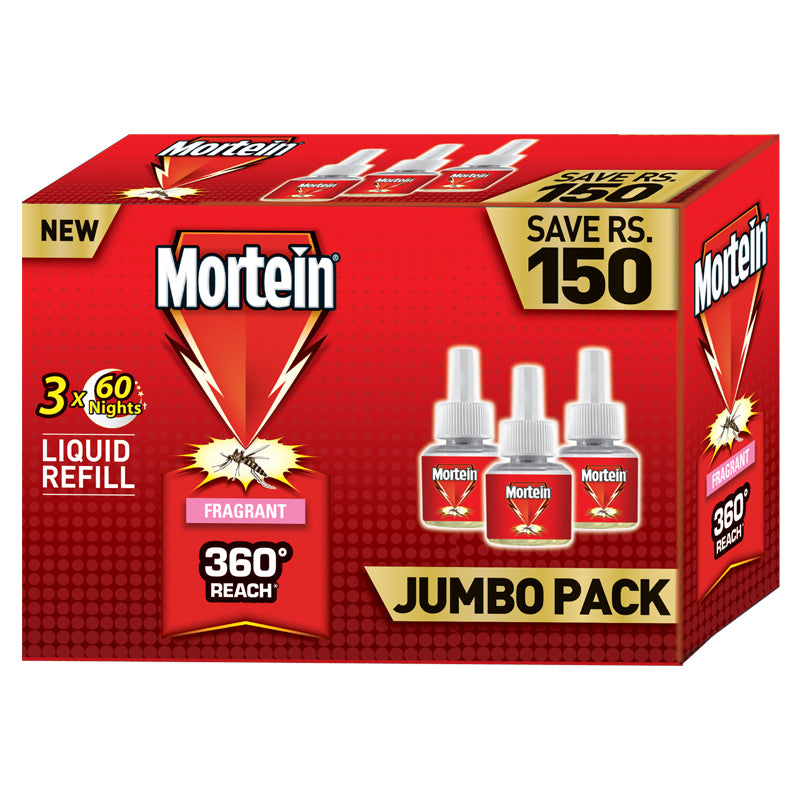 Mortein Led Refill 3X60N Odourless 180 Nights - HKarim Buksh