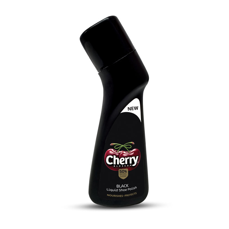 Cherry Liquid Self Shine Black 75ml - HKarim Buksh