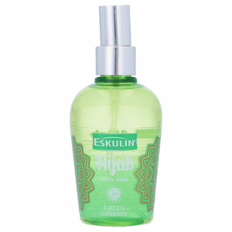 Eskulin Hijab Body Mist Green Fantasy 125ml - HKarim Buksh