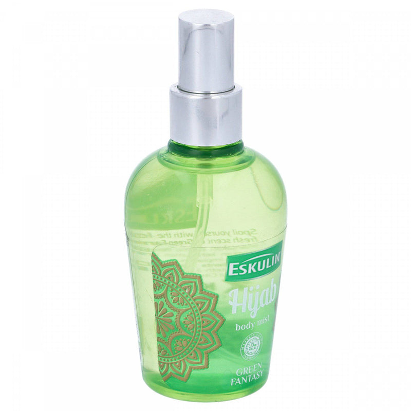 Eskulin Hijab Body Mist Green Fantasy 125ml - HKarim Buksh