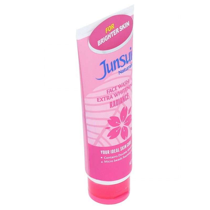 Junsui Naturals Face Wash Extra Whitening Radiance 100g - HKarim Buksh