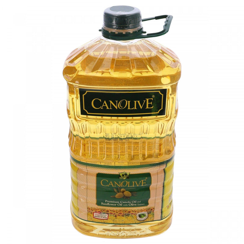 Canolive Premium Canola Oil and Sun Flower Oil with Olive Extract 5 litre - HKarim Buksh
