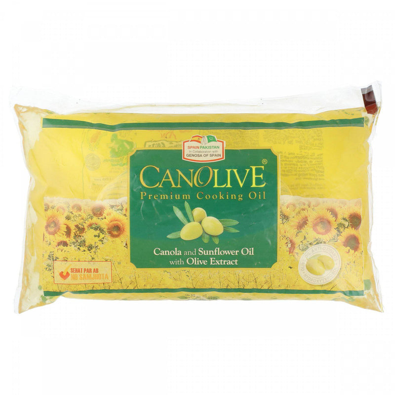 Canolive Premium Cooking Oil 1 Litre - HKarim Buksh