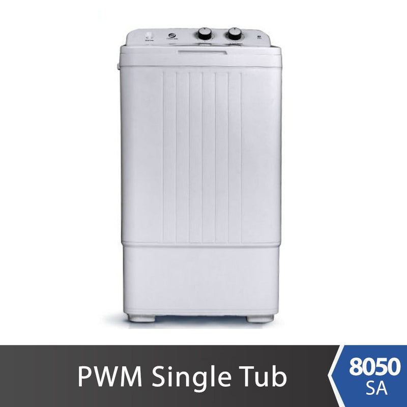 PEL Washing Machine Semi Auto 8050 - White Lid - HKarim Buksh