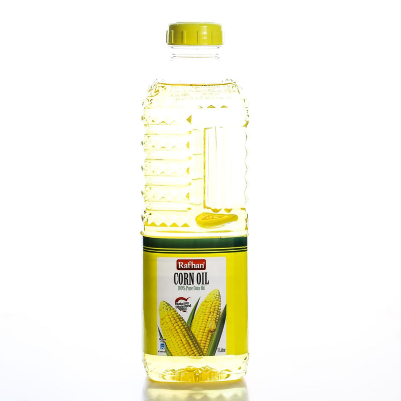 Rafhan Corn Oil Bottle 1Ltr - HKarim Buksh